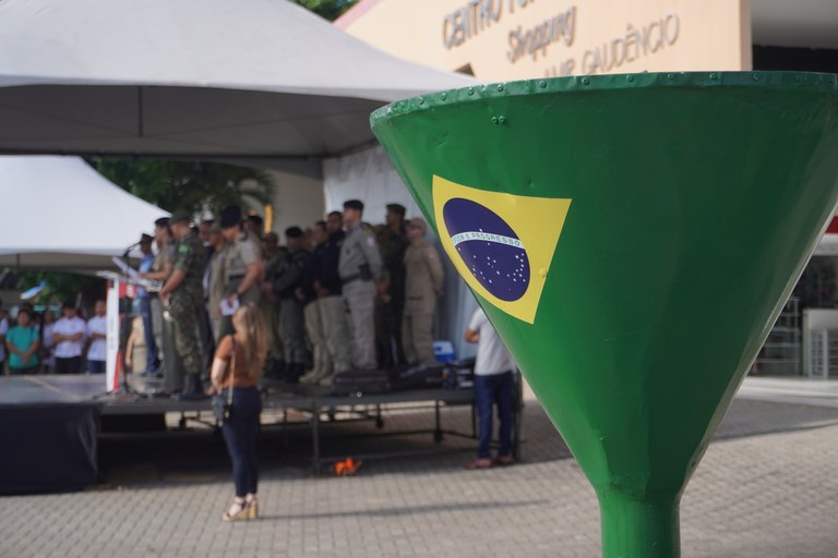 Acendimento da pira do fogo da Pátria abre programação da Semana da Independência do Brasil Acendimento da pira do fogo da Pátria abre programação da Semana da Independência do Brasil