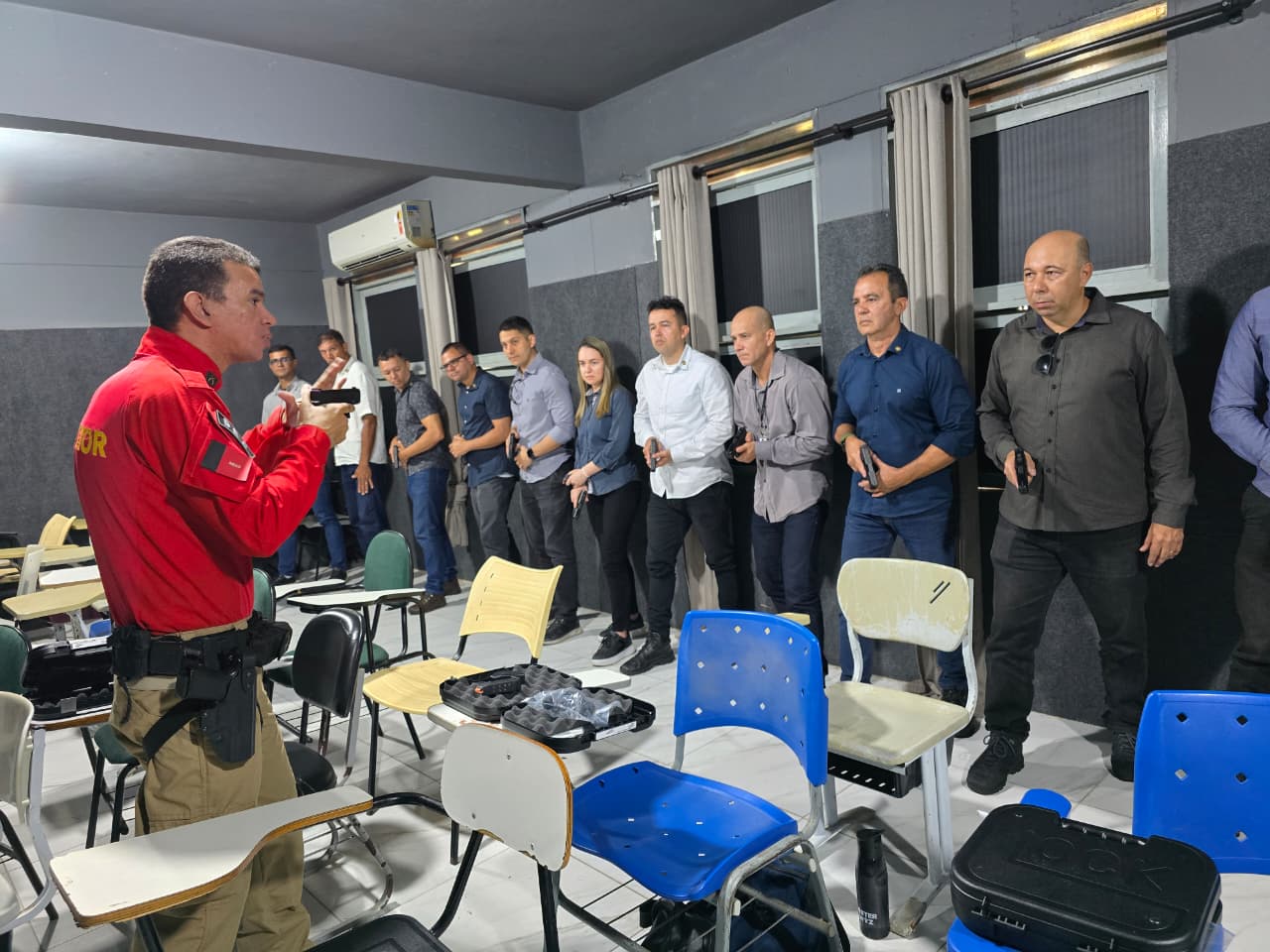 Casa Militar do Governador conclui habilitação de militares para uso da pistola Glock G26