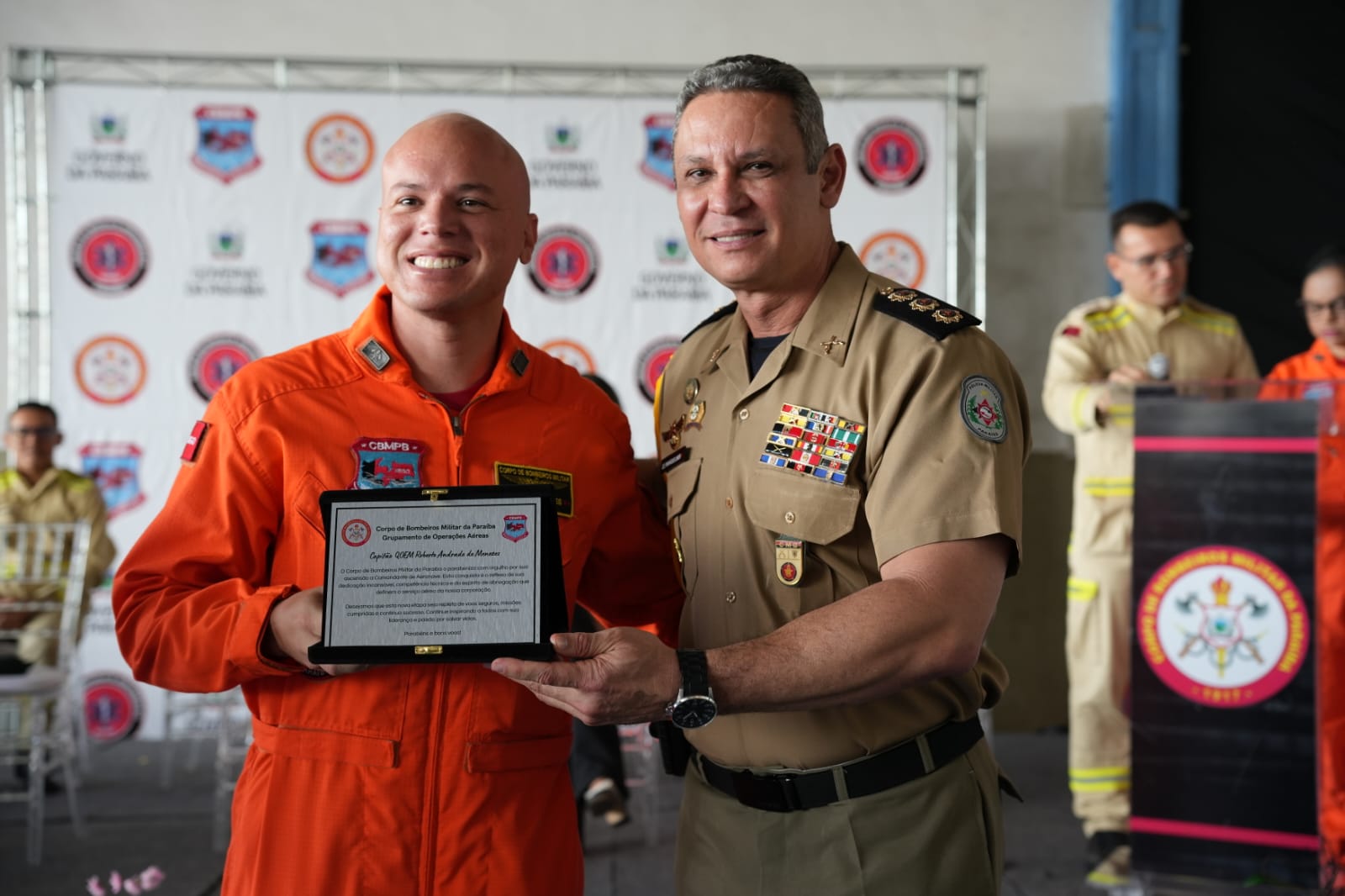 OFICIAL DA CASA MILITAR DO GOVERNADOR ALCANÇA NÍVEL DE COMANDANTE DE AERONAVES NA PARAÍBA