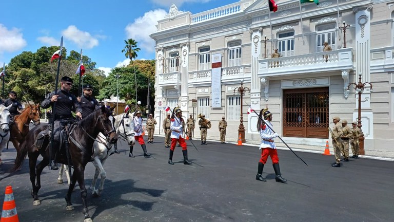 Tradição e civismo: Museu de História da Paraíba apresenta cerimônia da Troca de Guarda todas as sextas