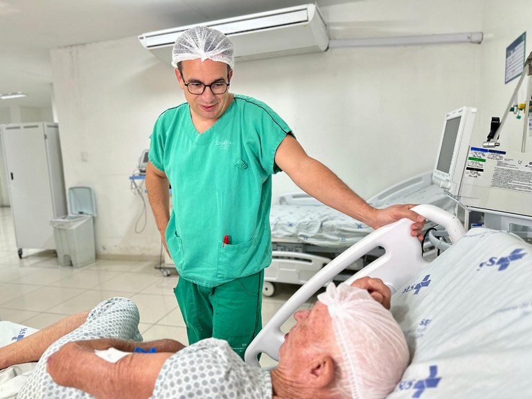 Paciente oncológico em cuidados pré-operatórios no Hospital do Bem.jpg