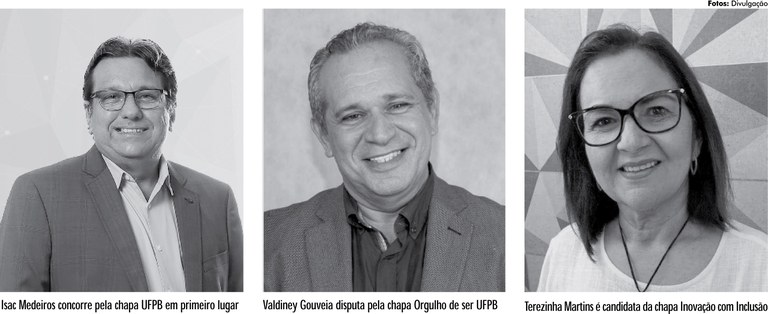 Candidatos à Reitoria UFPB Candidatos à Reitoria UFPB