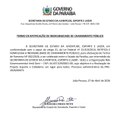 TERMO DE RATIFICAÇÃO DE INEXIGIBILIDADE DE CHAMAMENTO PÚBLICO - Projeto Esporte e Cidadania: um lugar para todos.