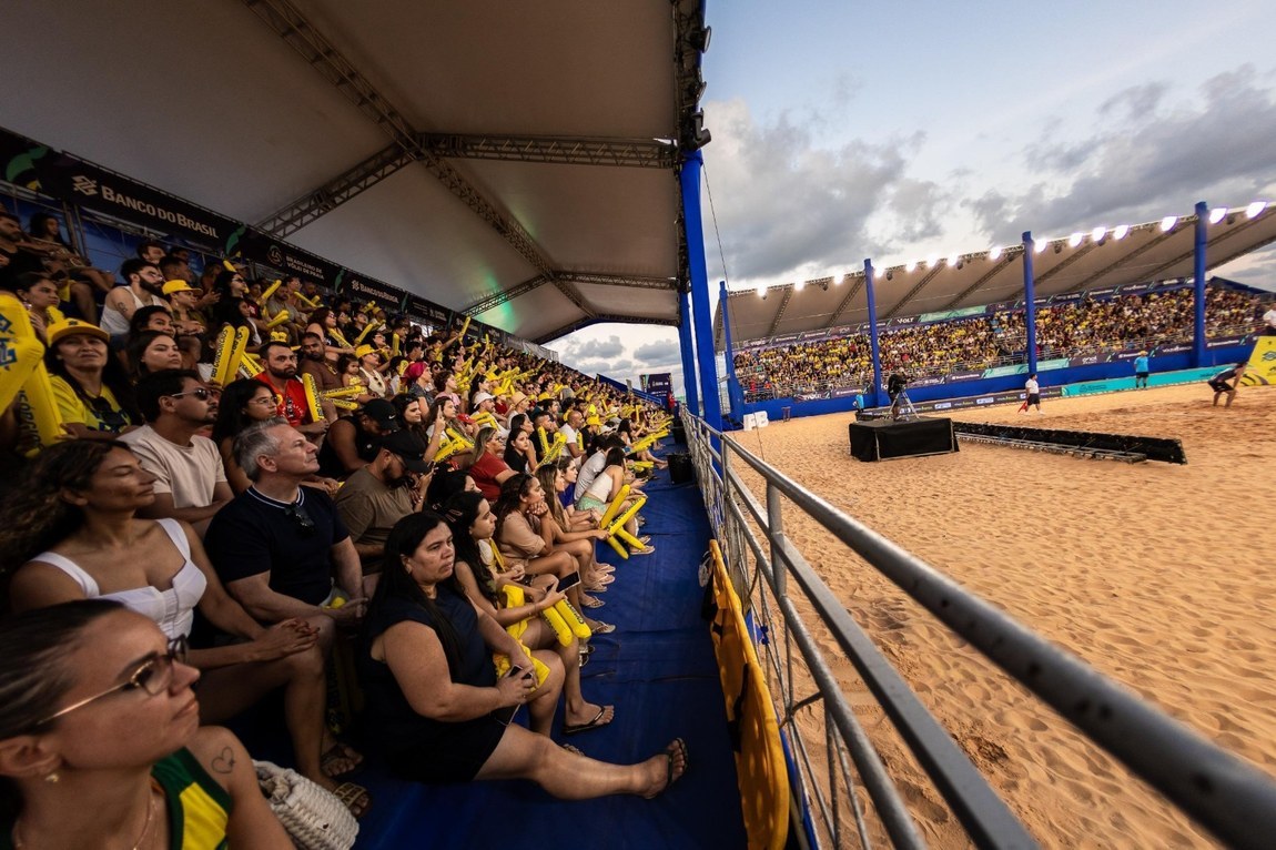 Paraíba World Beach Games recebe elite do vôlei de praia, a partir desta quarta-feira (4)