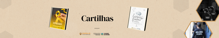 Cartilhas para Policiais Penais da Paraíba