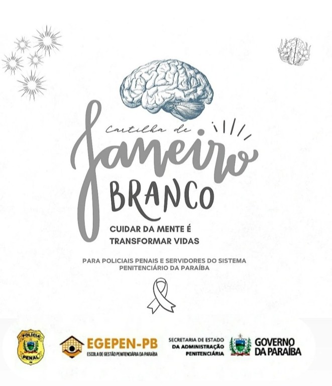A CAB-SEAP apresenta a Cartilha Janeiro Branco A CAB-SEAP apresenta a Cartilha Janeiro Branco