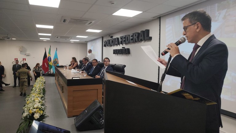 Cerimônia de posse na polícia federal da Paraíba reforça parcerias institucionais_1.jpg