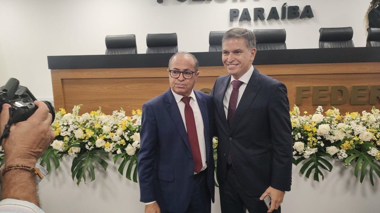 Cerimônia de posse na polícia federal da Paraíba reforça parcerias institucionais_4.jpg