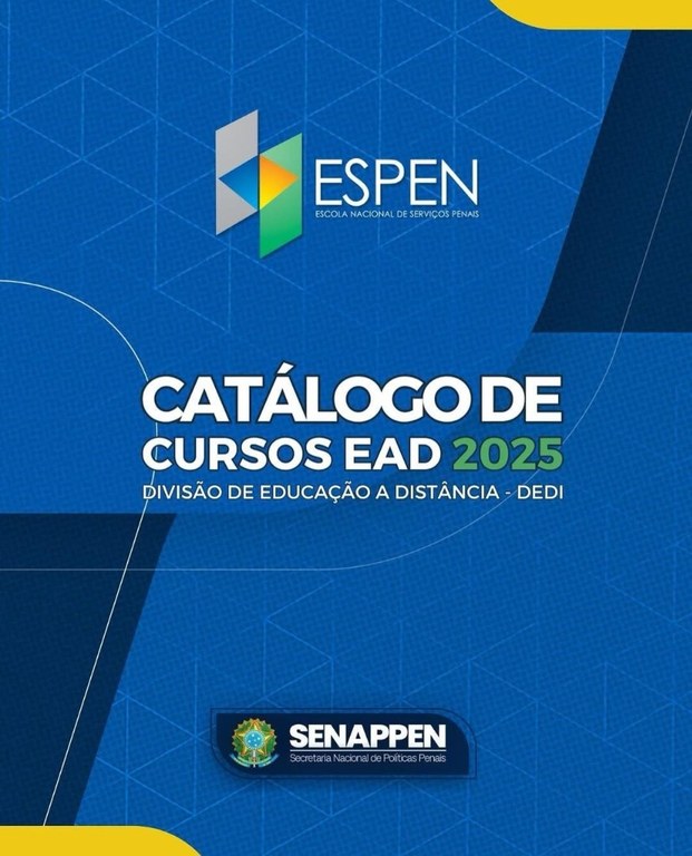 ESPEN oferta 30 novos cursos na modalidade EAD para servidores penais