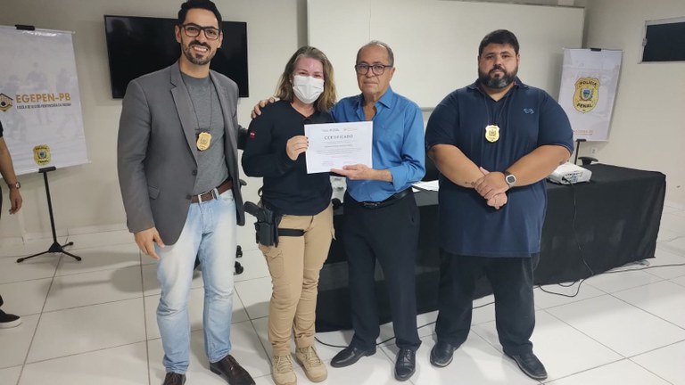 Seap-PB entrega certificados a mulheres policiais penais do primeiro Curso de Armamento e Tiro – Habilitação em Pistola Calibre .40_1