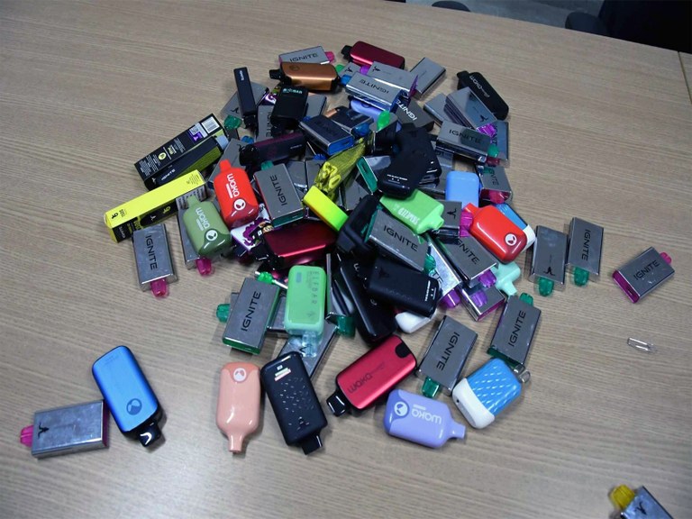 Cigarros eletrônicos apreendidos pela Agevisa-PB.jpg