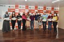 Primeira-dama entrega alimentos arrecadados durante o 33 Salão de Artesanato (13).JPG