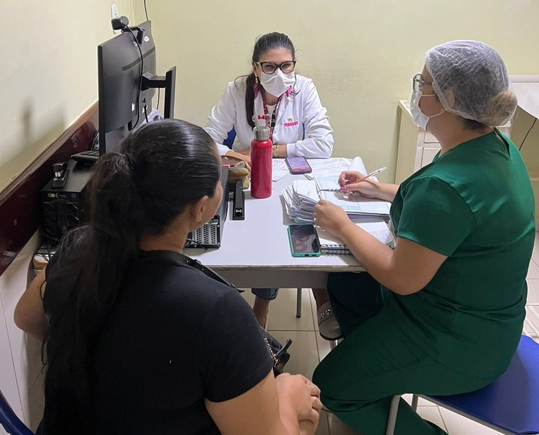 No ambulatório de pré-natal de alto risco as gestantes têm um atendimento diferenciado.jpg