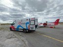 Coração Paraibano UTI Aérea salva paciente de 25 anos com cardiopatia grave, transferida de Sousa para o Hospital Metropolitano, em Santa Rita 3.jpg
