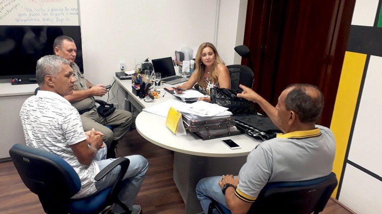 Diretores do Hospital Edson Ramalho visitam superintendente da Suplan Diretores do Hospital Edson Ramalho visitam superintendente da Suplan