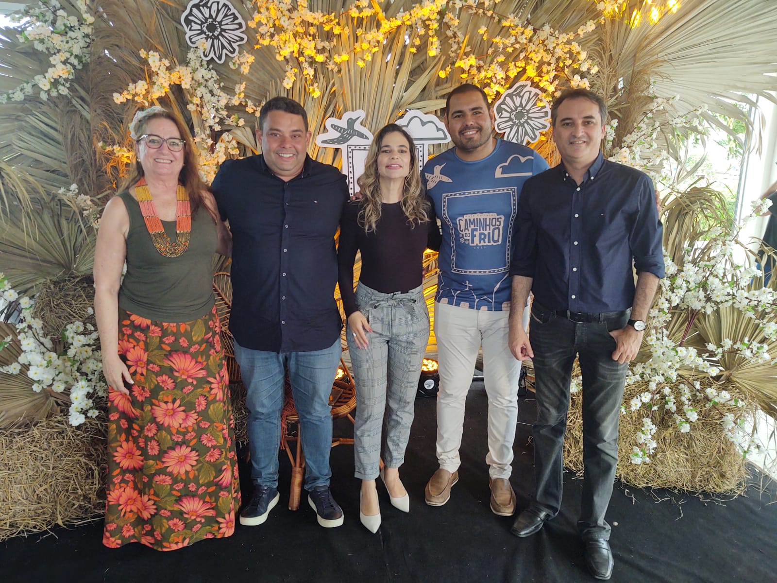 Gestora do Sebrae-PB Regina Amorim - Secretarios Delano e Rosália Lucas - Jaime Souza do Forum de Turismo do Brejo e Ferdinando Lucena Presidente da PBTUR.jpeg