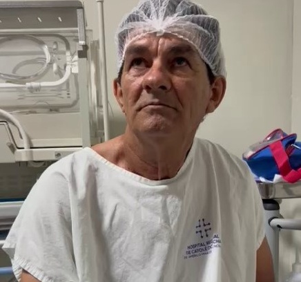 Raimundo José Ferreira, de Sousa, elogiou o atendimento.jpg