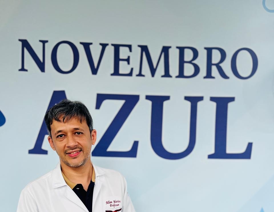 O Coordenador do Núcleo de Educação Permanente do Hospital, Enfermeiro Allan Martins..jpg