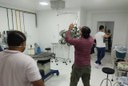 A desmontagem e montagem dos equipamentos ocorreu neste domingo.jpg