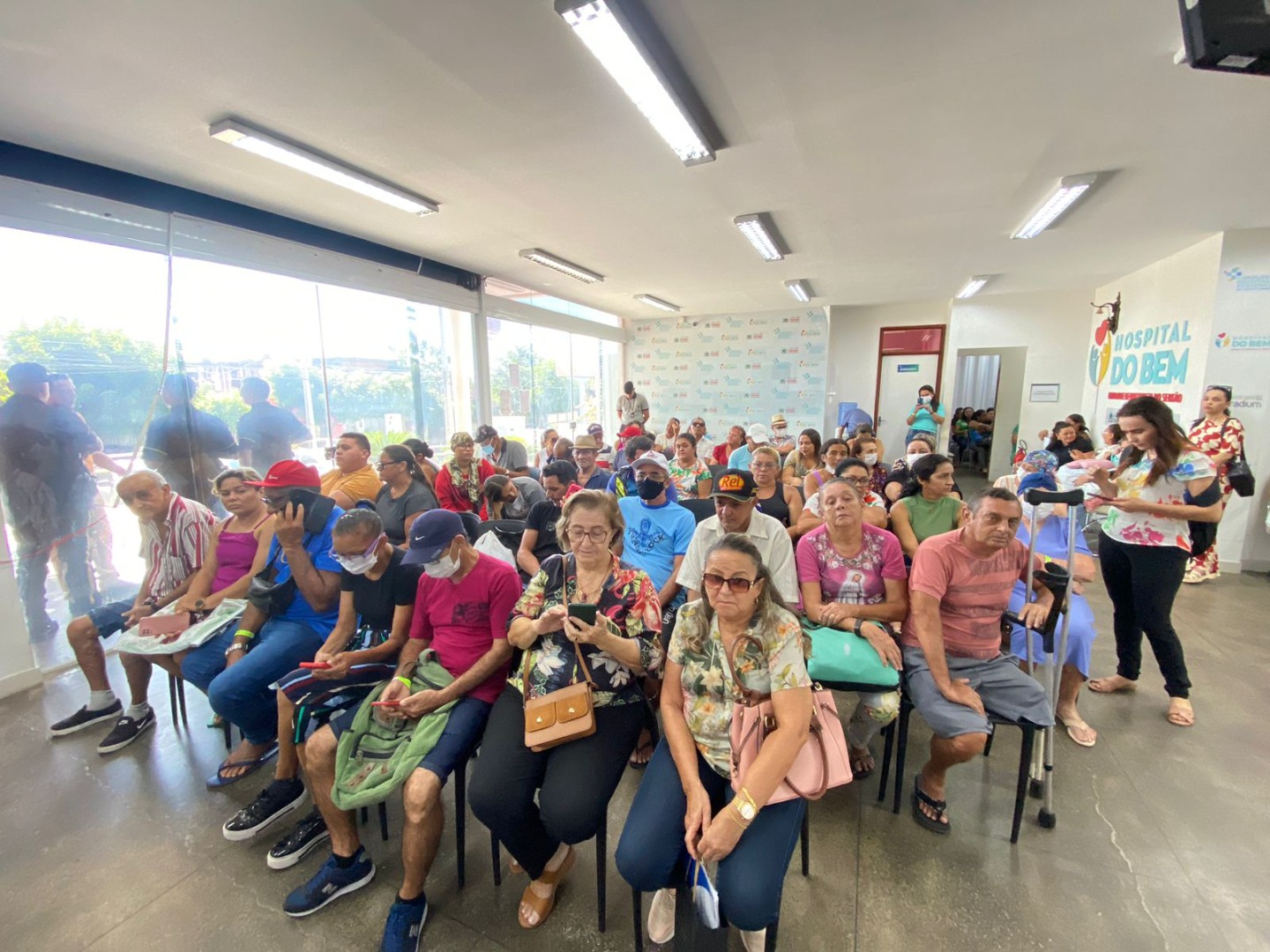 Celebraçãp aconteceu na recepção do Hospital do Bem na manhã desta terça-fdeira (14).jpg