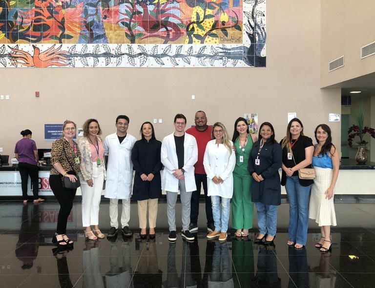 Hospital Metropolitano recebe visita técnica de equipe da Secretaria de Saúde Pública do Rio Grande do Norte.JPG