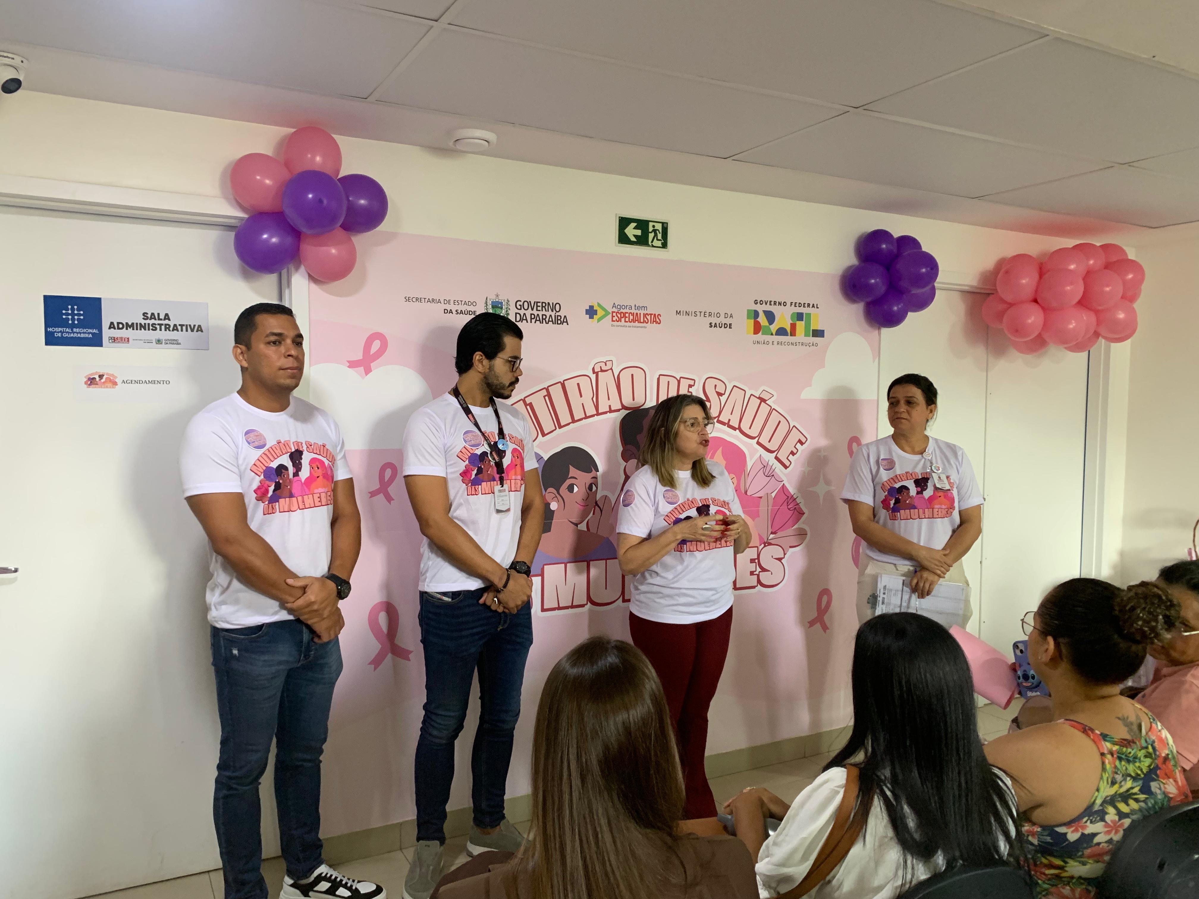 Hospital Regional de Guarabira registra 378 atendimentos no fim de semana e participa de mutirão de atendimentos voltados à saúde da mulher 3.jpeg