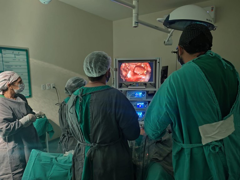 Cirurgia foi realizada em Patos pela primeira vez nesta terça-feira (3).jpg