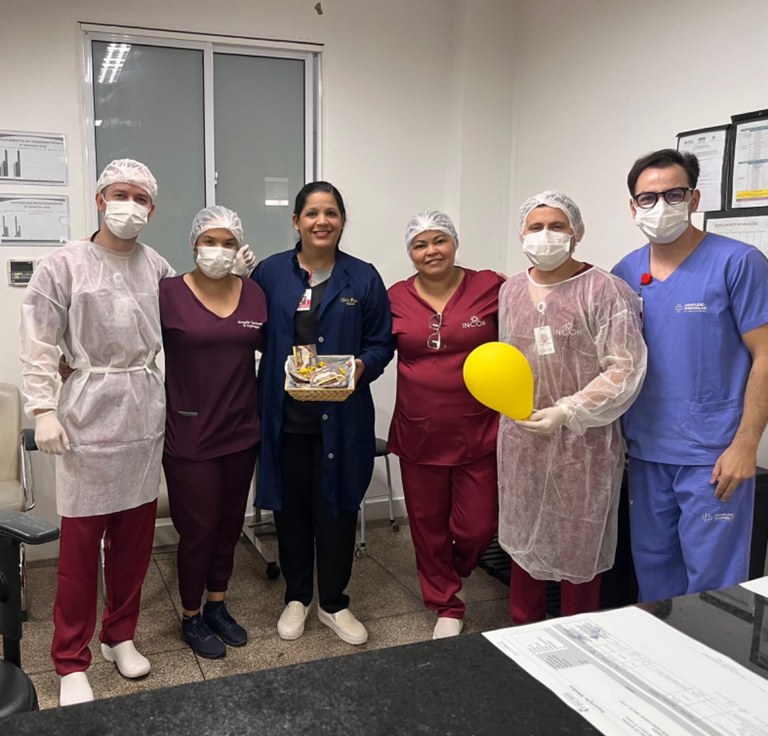Equipe do hospital que coordenou as atividades do Setembro Amarelo.jpg