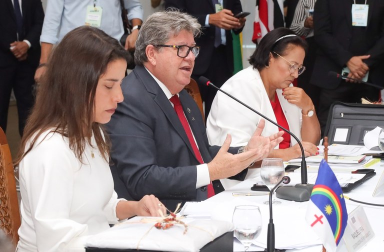 Governador João Azevedo, Presidente do Consórcio Nordeste