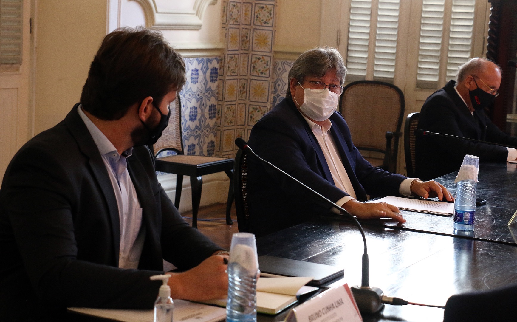 Governador recebe Bruno Cunha Lima Foto Francisco França Secom PB_0005.JPG