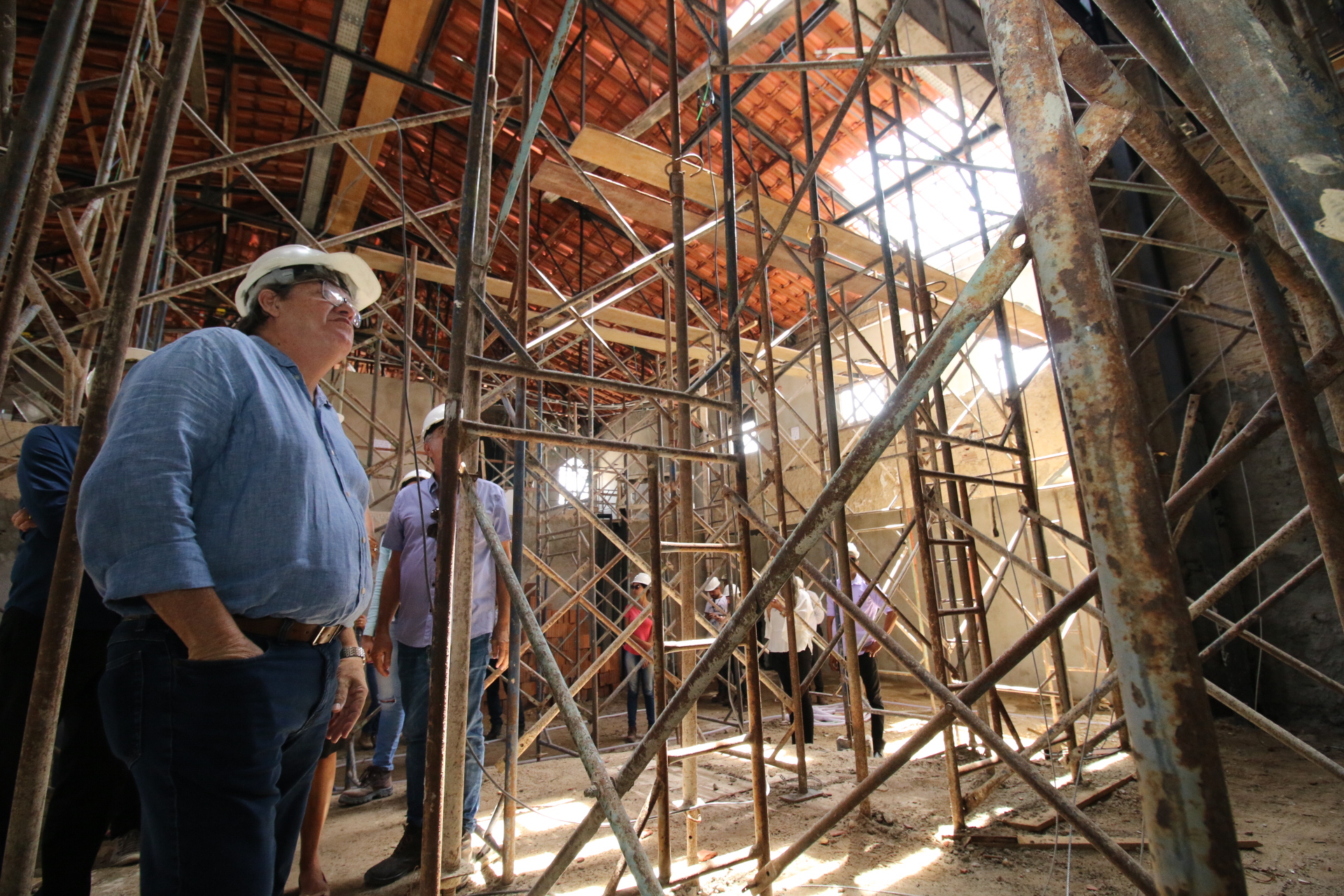 visita teatro santa catarina - Foto Francisco França.JPG