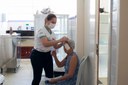 Uma das pacientes do terceiro dia do mutirão sendo assistida após o procedimento.jpg