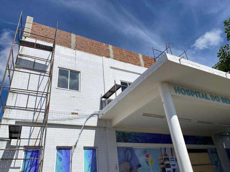 As obras do Hospital do Bem serão concluídas no começo de agosto.jpg