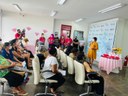 A palestra feita pela Coach e Perita Criminal, Michelle Mendonça, abordou o tema  ‘Alegria, a beleza da alma!.jpeg