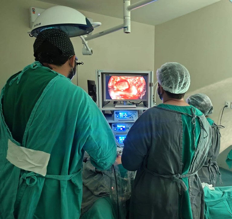 A cirurgia foi totalmente feita  por vídeo o que impacta num melhor reestabelecimento do paciente.jpg