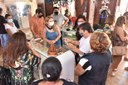 Primeira-dama visita as homenageados do 33 salão do artesanato (17).JPG