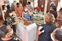 Primeira-dama visita as homenageados do 33 salão do artesanato (18).JPG