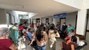 Pacientes e acompanhantes elogiaram a iniciativa do hospital.jpg