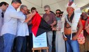 Ricardo entrega ponte em Baía da Traição, estrada de Mamanguape a Guarabira e campo de Borborema
