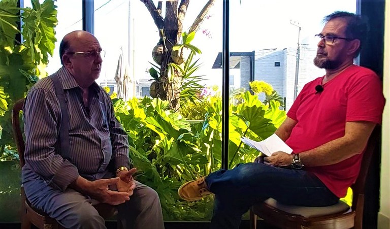 alô cultura - programa de estreia - Zeca Wallach entrevista Damião Ramos Cavalcanti.jpg alô cultura - programa de estreia - Zeca Wallach entrevista Damião Ramos Cavalcanti.jpg